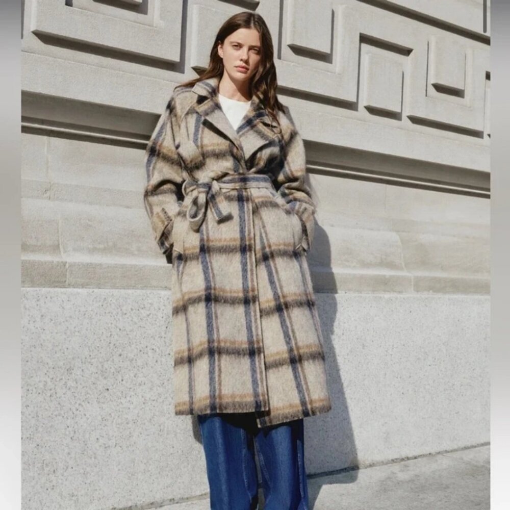 Tanya Taylor Wool Randi Coat